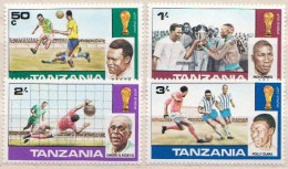 Tanzania MNH Set - 1978 – Argentina