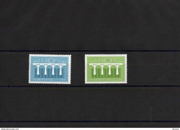 PAYS-BAS 1984 EUROPA Yvert 1221-1222, Michel 1251-1252 NEUF** MNH Cote 2 Euros - Unused Stamps