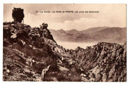 PORTO LE GOLFE VUE DES CALANQUES - Autres & Non Classés