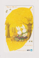 JAPAN  - Rabbits Magnetic Phonecard - Japón