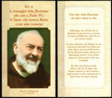 * Santino - Padre Pio - San Pio Da Pietrelcina - 23 Settembre 1968 - Andachtsbilder