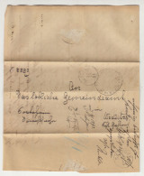 Ex Offo Letter Cover Posted 1891 Auscha To Gastorf B240510 - ...-1918 Voorfilatelie