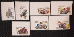 Vietnam Viet Nam MNH Imperf Stamps 1992 : Racing Motorbike / Suzuki / Honda / Kawasaki (Ms640) - Viêt-Nam