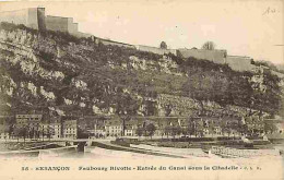 25 - Besançon - Faubourg Rivotte - Entrée Du Canal Sous La Citadelle - Voyagée En 1920 - CPA - Voir Scans Recto-Verso - Besancon