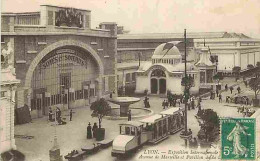 69 - Lyon - Exposition Internationale De 1914 - Avenue De Marseille - Animée - Train - CPA - Voir Scans Recto-Verso - Andere & Zonder Classificatie