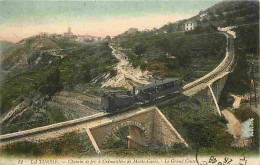 06 - La Turbie - Chemin De Fer à Crémaillère De Monte Carlo - Animée - Train - CPA - Voir Scans Recto-Verso - La Turbie
