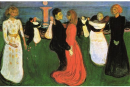 Art - Peinture - Edvard Munch - La Danse De La Vie - CPM - Carte Neuve - Voir Scans Recto-Verso - Paintings