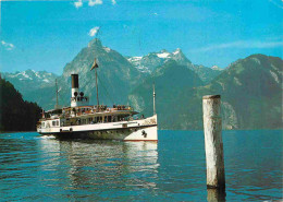 Bateaux - Bateaux Promenade - Vierwaldstattersee Urnersee - Raddampfer Schiller Mit Urirotstock - CPM - Voir Scans Recto - Other & Unclassified