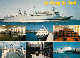 Bateaux - Paquebots - Le Penn Ar Bed - Multivues - Roscoff - CPM - Carte Neuve - Voir Scans Recto-Verso - Steamers