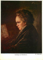 Art - Peinture - W Fassbender - Ludwig Van Beethoven - Portrait - CPM - Carte Neuve - Voir Scans Recto-Verso - Paintings
