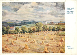 Art - Peinture - M'Gill Duncan - Corn Field - Carrick - Galloway - Scotland - CPM - Etat Pli Visible - Voir Scans Recto- - Malerei & Gemälde