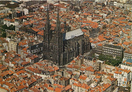 63 - Clermont Ferrand - La Cathédrale - Vue Aérienne - CPM - Carte Neuve - Voir Scans Recto-Verso - Clermont Ferrand