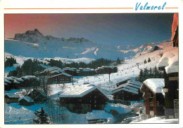 73 - Valmorel - Echappée Sur La Station - En Fond Le Domaine Skiable Et La Pointe Du Niélard - CPM - Flamme Postale - Vo - Valmorel