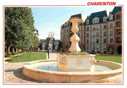 94 - Charenton - Place De Valois - Fontaine - Carte Neuve - CPM - Voir Scans Recto-Verso - Charenton Le Pont