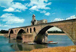 84 - Avignon - Le Pont Saint Bénézet Et La Chapelle Saint Nicolas Construits Par Saint-Bénézet Et Ses Disciples Au Moyen - Avignon