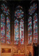 60 - Beauvais - Intérieur De La Cathédrale - Chapelle Saint Lucien - Vitraux Religieux Modernes De Barillet - Carte Neuv - Beauvais