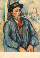 Art - Peinture - Paul Cézanne - Paysan En Blouse Bleue - Carte Neuve - CPM - Voir Scans Recto-Verso - Malerei & Gemälde
