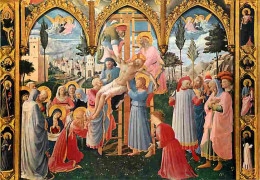 Art - Peinture Religieuse - Fra Beato Angelico - Déposition - Firenze - Museo S Marco - Carte Neuve - CPM - Voir Scans R - Tableaux, Vitraux Et Statues