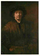 Art - Peinture - Rembrandt Harmensz Van Rijn - Grosses Selbstbildnis - CPM - Voir Scans Recto-Verso - Pintura & Cuadros