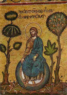 Art - Mosaique Religieuse - Monreale - Le Repos Du Créateur - CPM - Voir Scans Recto-Verso - Quadri, Vetrate E Statue