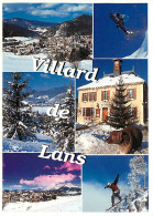38 - Villard De Lans - Multivues - Hiver - Neige - Snowboard - CPM - Voir Scans Recto-Verso - Villard-de-Lans