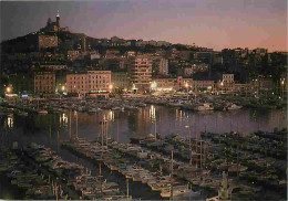 13 - Marseille - Le Vieux Port - Notre Dame De La Garde - Vue De Nuit - Carte Neuve - CPM - Voir Scans Recto-Verso - Alter Hafen (Vieux Port), Saint-Victor, Le Panier