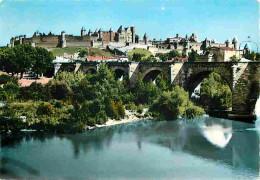 11 - Carcassonne - La Cité Médiévale - Le Pont Vieux Sur L'Aude - CPM - Voir Scans Recto-Verso - Carcassonne