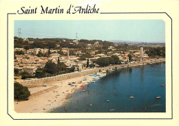 07 - Saint Martin D'Ardèche - Vue Générale Aérienne - CPM - Voir Scans Recto-Verso - Autres & Non Classés