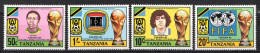 Tanzania MNH Set - 1982 – Espagne