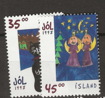 1998 MNH Iceland, Michel 900-01 Postfris** - Nuevos