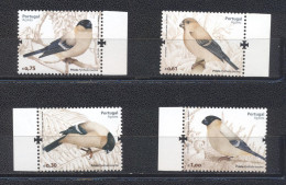 Açores 2008- Birds- The Açores Bullfinch Set (4v) - Azores