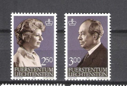 Liechtenstein 1983 Portraits Of Prince And Princess MNH ** - Unused Stamps