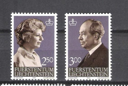 Liechtenstein 1983 Portraits Of Prince And Princess MNH ** - Nuevos