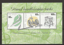 1998 MNH Iceland, Michel Block 22 Postfris** - Nuevos