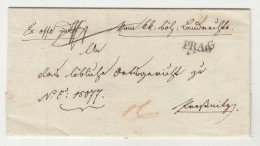 Ex Offo Letter Cover Posted Prague B240510 - ...-1918 Prefilatelia