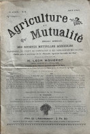 Revue Agriculture Et Mutualité 1916 Mougeot Paysan Rural - Non Classés