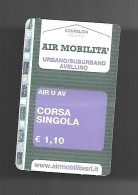 Biglietto Autobus Italia - AIR Urbano-Suburbano AIR U Corsa Singola Euro 1.10 Tipo 02 - Europa
