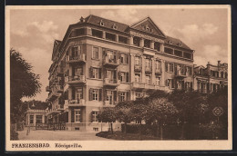 AK Franzensbad, Hotel Königsvilla  - Tchéquie