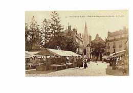 21 - Reproduction - DIJON - Place De La Banque Jour De Marché - Animation - Dijon