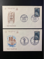 Enveloppes 1er Jour "A La Mémoire Des Déportés" 23/03/1963 - 1381 - Historique N° 455/455A - 1960-1969