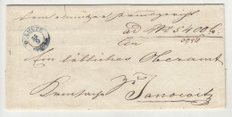 Ex Offo Letter Cover Posted 1848 Olmütz B240510 - ...-1918 Prephilately
