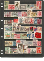 CZECHOSLOVAKIA   50 DIFFERENT USED (STOCK SHEET NOT INCLUDED) (CONDITION PER SCAN) (Per50-13) - Colecciones & Series