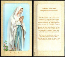 * Santino - Madonna Signora Di Lourdes - Lourdes 1858, Francia - Devotion Images