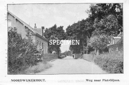 Prent - Weg Naar Piet-Gijzen - Noordwijkerhout   - 8.5x12.5 Cm - Sonstige & Ohne Zuordnung