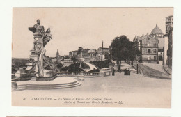 16 . Angoulème .  La Statue De Carnot Et Le Rempart Desaix N°31 - Angouleme