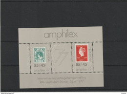 PAYS BAS 1977 Amphilex, Timbres Sur Timbres  Yvert BF 16, Michel Block 16 NEUF** MNH Cote 2,50 Euros - Bloks