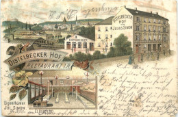 Elberfeld - Distelbecker Hof - Litho - Wuppertal