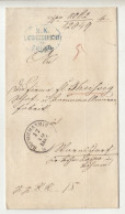 Ex Offo Letter Cover Posted 1864 Brünn B240510 - ...-1918 Préphilatélie