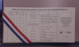 France. Série BE 1998 5 Ct Col à 3 Plis - BU, BE & Münzkassetten