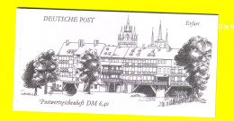 Booklet, Canceled, Erfurt - Markenheftchen